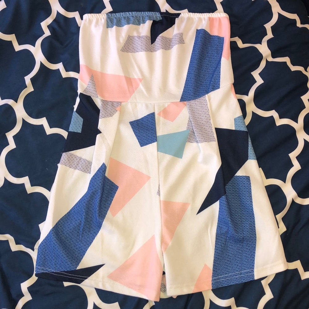 NWOT! Strapless romper